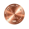 thumbnail image 2 of Tong Copper Disc Bird Bath For Bird Feeders Brass Water Basin Cleaning Disk For Outdoor Bird Bath Bird Feeders For Outdoor Use Copper Bird Bath Cleaner With Protective Coating, 2 of 4