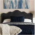 thumbnail image 4 of Coastal Cool Modern and Contemporary Fabric Headboard King/Dark Gray, 4 of 9