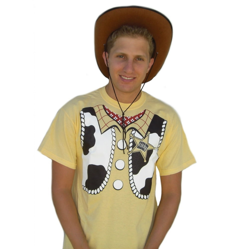 sheriff woody cowboy costume shirt