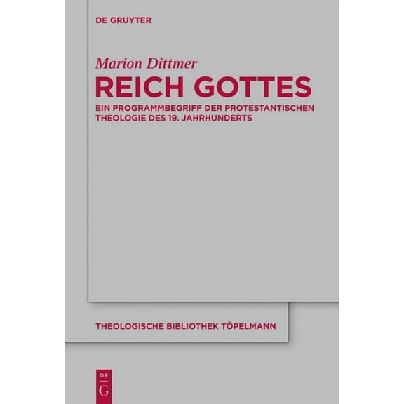 Theologische Bibliothek TÃ¶pelmann Reich Gottes, Book 167, (Hardcover)