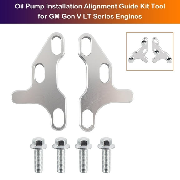 Oil Pump Installation Alignment Guide Kit Tool for GM Gen V LT Series Engines