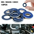 thumbnail image 7 of Aluminum Alloy Oil Drain Plug Seal Washer for Lexus, Direct Replacement with Textured Finish, 7 of 7