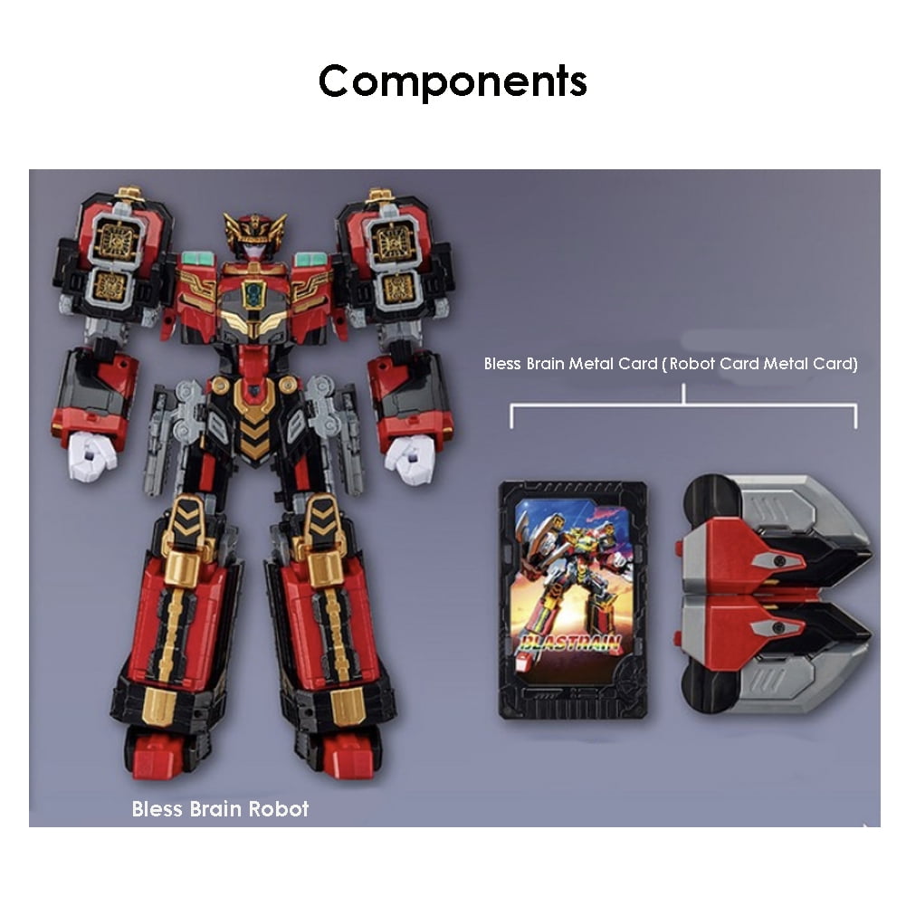 Metal Cardbot S Season 2 Blastrain 3-mode transformation robot train transformation 11.8" x  5.5" x 14.2"/ 30cm x 14cm x 36cm[Parallel imports]