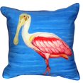 thumbnail image 3 of Betsy Drake SN549 12 x 12 in. Dicks Spoonbill Small Indoor & Outdoor Pillow, 3 of 3