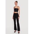 thumbnail image 2 of Women's Ponte Pull On Flare Pants, 2 of 4