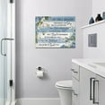 thumbnail image 2 of Farmhouse Christian Bible Verse Daisy Hummingbird Bathroom Decor Wall Art I Can Only Imagine Country Flower Blue Pictures Wall Decor Religious Canvas Painting Prints Artwork Framed for Bedroom 16"x12", 2 of 5