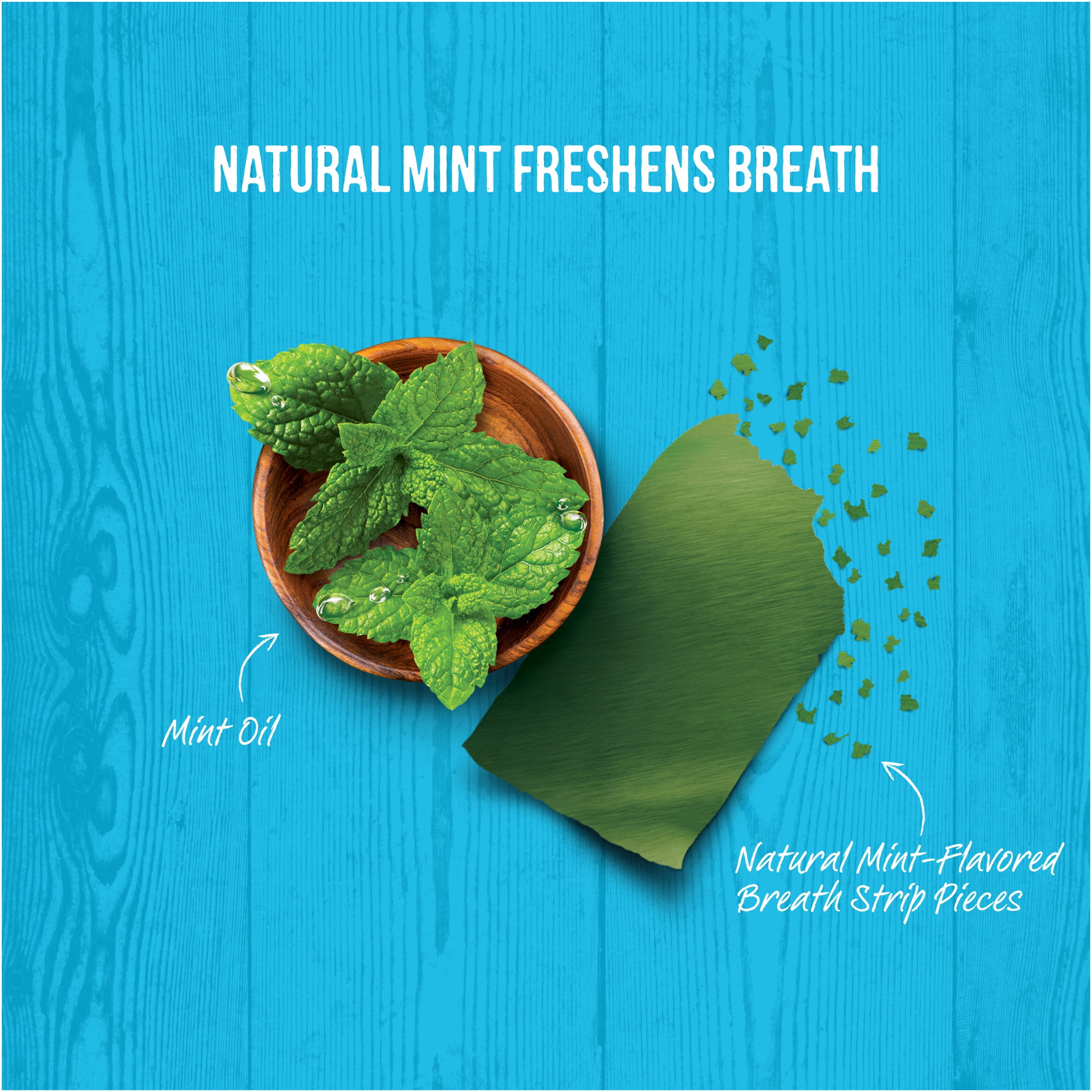 Merrick Fresh Kisses Double-Brush Dental Dog Treats With Mint Breath Strips For Small Dogs, 36 Brushes, 23 oz. (Pack of 4)