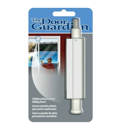 Cardinal Gates Patio Door Guardian Childproof Lock in White