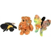 Muhammad Ali Salvinos Bammers Ali Bear, Butterfly and Bee Plush Beanie Set