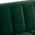 thumbnail image 6 of Posh Living Soraya Tufted Velvet Sofa with Nailhead Trim in Hunter Green/Gold, 6 of 8