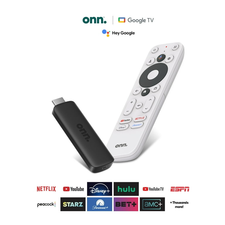Walmart onn. Android TV box and Fire TV stick 4K Max, which is