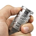 thumbnail image 3 of 1/2" Male NPT x 1/2" Body Industrial Milton G Style Steel Quick Release Coupler, 3 of 3