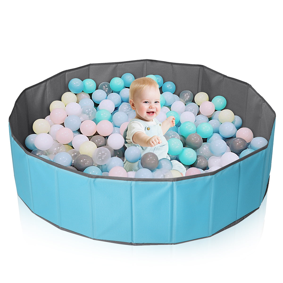 Foldable Kids Ocean Pool Ball Pit Game Children Play Toy  Baby Safe Playpen CB 
