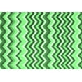 thumbnail image 1 of Ahgly Company Indoor Rectangle Abstract Emerald Green Contemporary Area Rugs, 8' x 10', 1 of 4