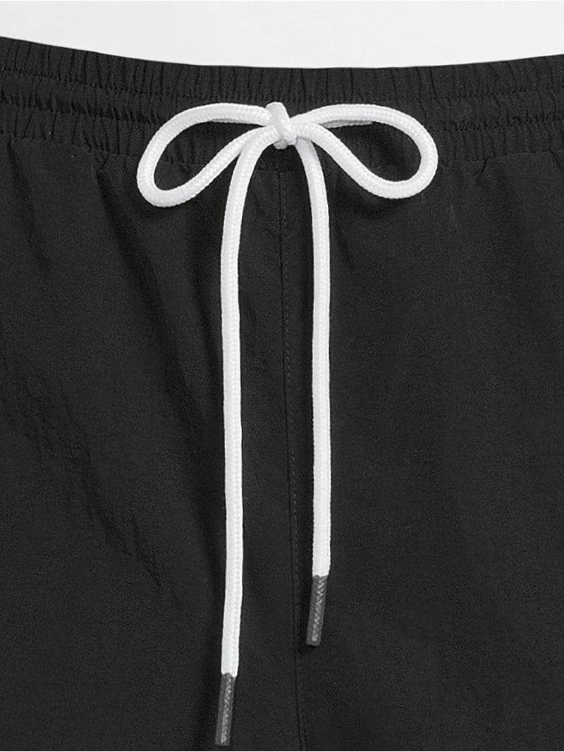 No Boundaries Men's Nylon Shorts XS-3XL Printed Machine Wash