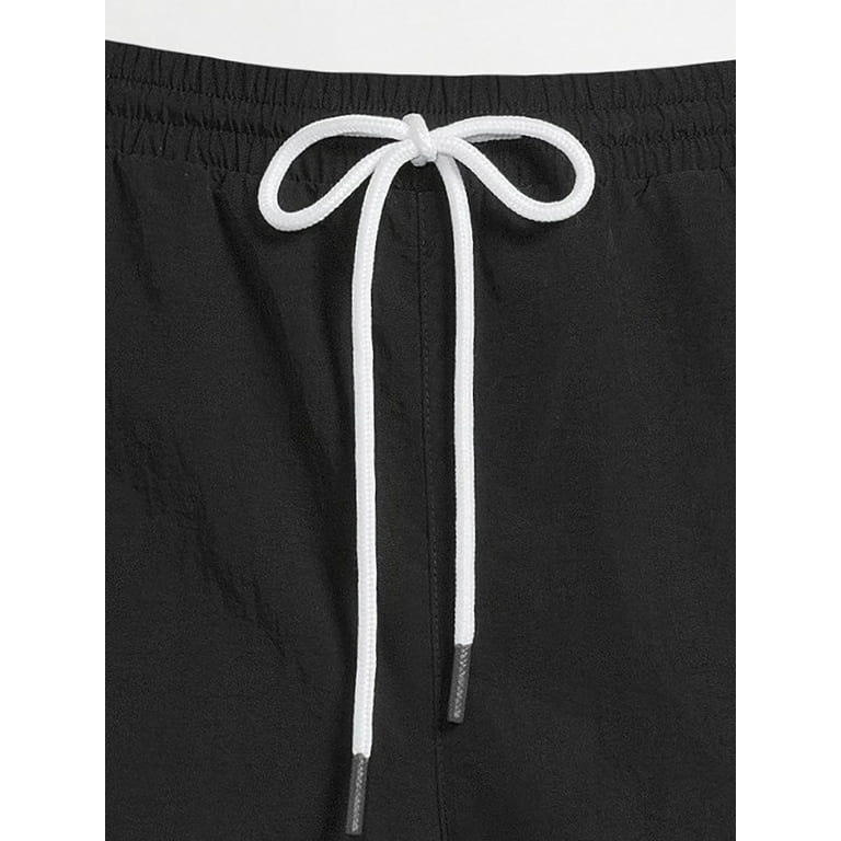 No Boundaries Men's Nylon Shorts XS-3XL Printed Machine Wash