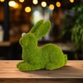 thumbnail image 2 of Fwttom Easter Bunny Decorations, Easter Bunny Green Foam Ornament Moss Ornament Gardening Decoration, Easter Gifts for Kids, 2 of 6