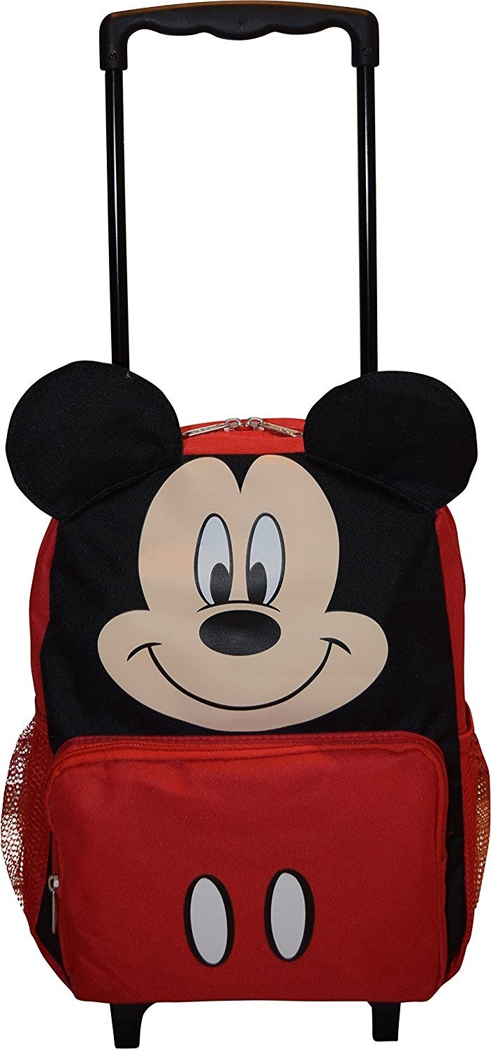mickey rolling backpack