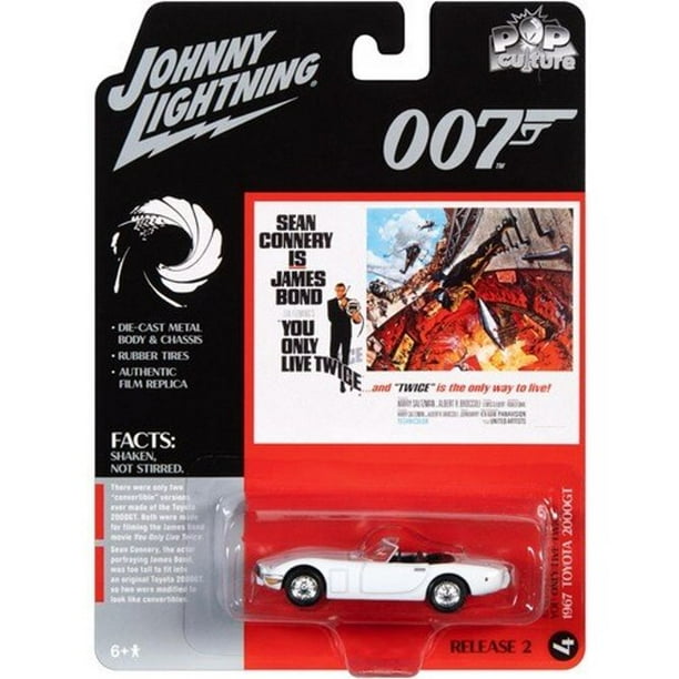 1967 Toyota 00 Gt James Bond 007 You Only Live Twice Johnny Lightning Jlsp125 24 1 64 Scale Diecast Model Toy Car Walmart Com Walmart Com