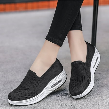 

AXXD Gold Shoes Flexible Running Girls Ladies Women s Sneakers 2022 Comfy Wedding Shoes For Rollback