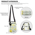 thumbnail image 6 of HELLHERO Christmas tree Valentine's Day Gift Double Deck Sling Bag Double Layer for Outdoor Holiday Travel, 6 of 7