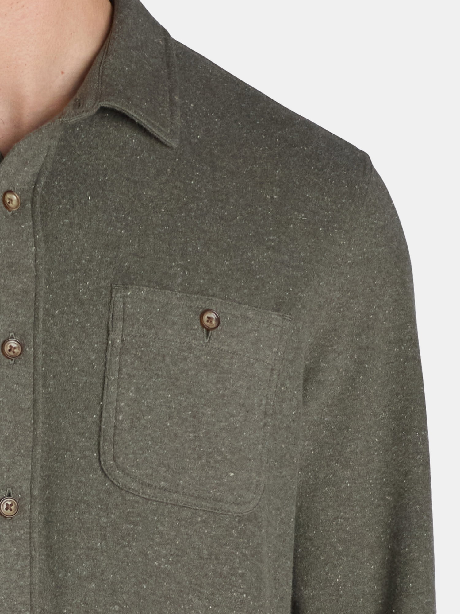 George Men's and Big Men’s Knit Overshirt, Sizes S-3XL