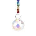 thumbnail image 2 of Adornos De Cristal Adornos de cristal - Colgante de cadena con cuentas de cristal de mariposa (cono), 2 of 4