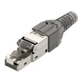 thumbnail image 4 of Adaptador Ethernet,Adaptador Ethernet Cat6A CAT7 para PC y ordenador,Conector RJ 45 CAT7 de 8P8C hembra a 8P8C macho,Conector macho a hembra 8P8C sin herramienta de crimpado,Se requiere soporte, 4 of 8