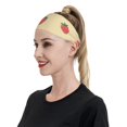 thumbnail image 6 of Yiaed Strawberries Print Sports Headbands,Moisture Wicking Workout Headband, Sweatband Headbands for Running,Cycling for Women and Men, 6 of 8