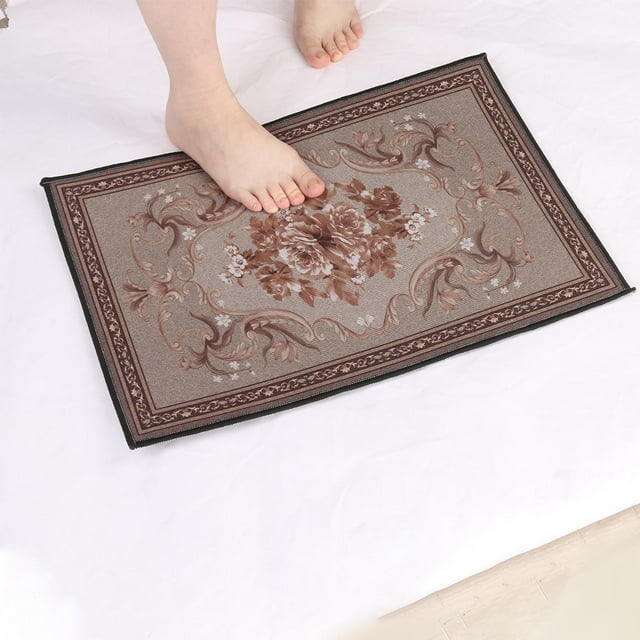 RuiJiao Non-Slip Rectangular Soft Area Rug 40x60cm for Indoor Outdoor Use, Home Decor, Bedroom, Dining Room, Multi-Purpose Floor Mat Gift Idea