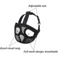 thumbnail image 2 of Short Muzzle Dog Muzzle- Adjustable Breathable Mesh Bulldog Muzzle, 2 of 5