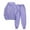Light Purple, variant on Sweatsuits for Women 2 Piece Hoodie Sweatshirt Wide Leg Sweatpants Lounge Sets Womens Fall Sets for Women