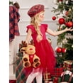 thumbnail image 6 of Arshiner Toddler Tutu Dress Little Girls Irregular Tulle Princess Birthday Party Formal Dresses, 6 of 6
