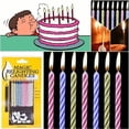 thumbnail image 1 of Truco Divertido Para Volver A Encender Velas, Decoraciones Para Pasteles De Cumpleaños, Broma Para Fiestas, Regalo De Navidad, 1 of 8