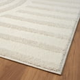 thumbnail image 3 of Luxe Weavers Modern Geometric Cream 4x5 Area Rug for Living Room, 3 of 11