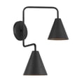 thumbnail image 5 of Bellevue SHWS78246MBK 2 Light 17" Tall Wall Sconce - Black, 5 of 7