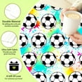 thumbnail image 6 of Soccer Gifts Blanket Throw Stuff Accessories Plush Cozy Soft Flannel Bedding Soccer Blankets Gifts for Women Men Adults Men Sofa Couch Bed Room Decor 50"X40", 6 of 7