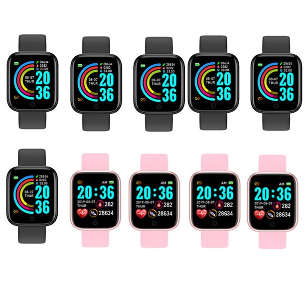 Venta al por mayor 10PC Y68 D20 reloj inteligente hombre mujer envío gratis poner foto ritmo cardíaco impermeable mejor reloj inteligente IWO 13 Y68/D20 Pro Tan Jianjun unisex