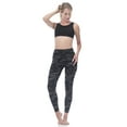 thumbnail image 2 of Allsense Women's High-Waited Leggings - Tummy Control with Zipper Pocket, Black Camo, X-Large, 2 of 7