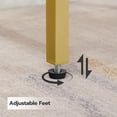 thumbnail image 3 of HOOBRO Side Table, Industrial Tall End Table with Adjustable Mesh Shelves, Small Entryway Table, Telephone Table, Laptop Table for Office, H, 3 of 8