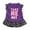 Purple, variant on YUEHAO Pet Vest for Dogs Summer Cute Pet Puppy Small Dog Cat Pet Dress Apparel Clothes Fly Sleeve Dress Dog Vest for Small Medium Large Dogs (Purple, L)