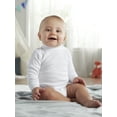 thumbnail image 3 of Gerber Toddler Boy or Girl Gender Neutral Long Sleeve Turtleneck Onesies Bodysuits, 2-Pack, 3 of 8