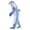 Onesie Pajamas - Blue, variant on Maqroz Adult Animal Dolphin Onesie Pajamas Unisex Fleece Halloween Costume Long Sleeve Sleepwear Cosplay Jumpsuit Homewear Winter Warm Party Outfit