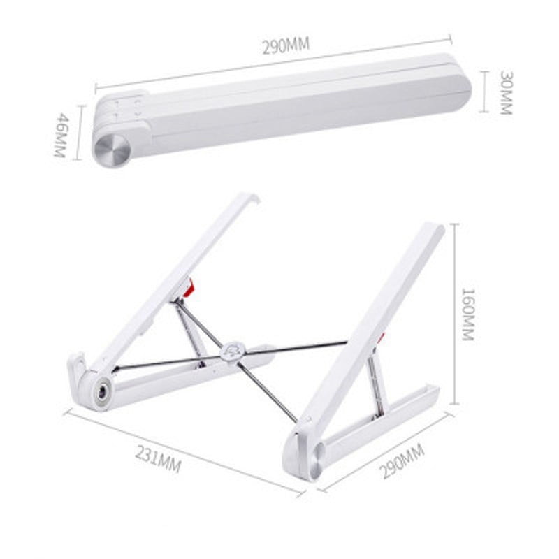 OUYAWEI Great for Laptop Stand Aluminium Alloy Laptop Bracket Storage Bracket Adjustable Computer Stand Laptop Holder