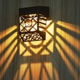 thumbnail image 2 of Billuyoard Luz solar al aire libre IP65 Impermeable Jardín Parque Patio Porche Calzada Patio Pasarela Calle Cerca Lámpara de paisaje Iluminación y accesorios Redondo Billuyoard HA073065-01, 2 of 6