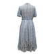 thumbnail image 5 of Vestido largo con volantes y manga corta para mujer - Escote en V profundo con estampado floral, cintura elástica, estilo boho veraniego, 5 of 6