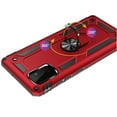 thumbnail image 6 of For Motorola Moto Edge 5G 2024 Hybrid Durable 360 Degree Rotatable Ring Stand Holder Kickstand Fit Magnetic Car Mount Cover ,Xpm Phone Case [ Red ], 6 of 8