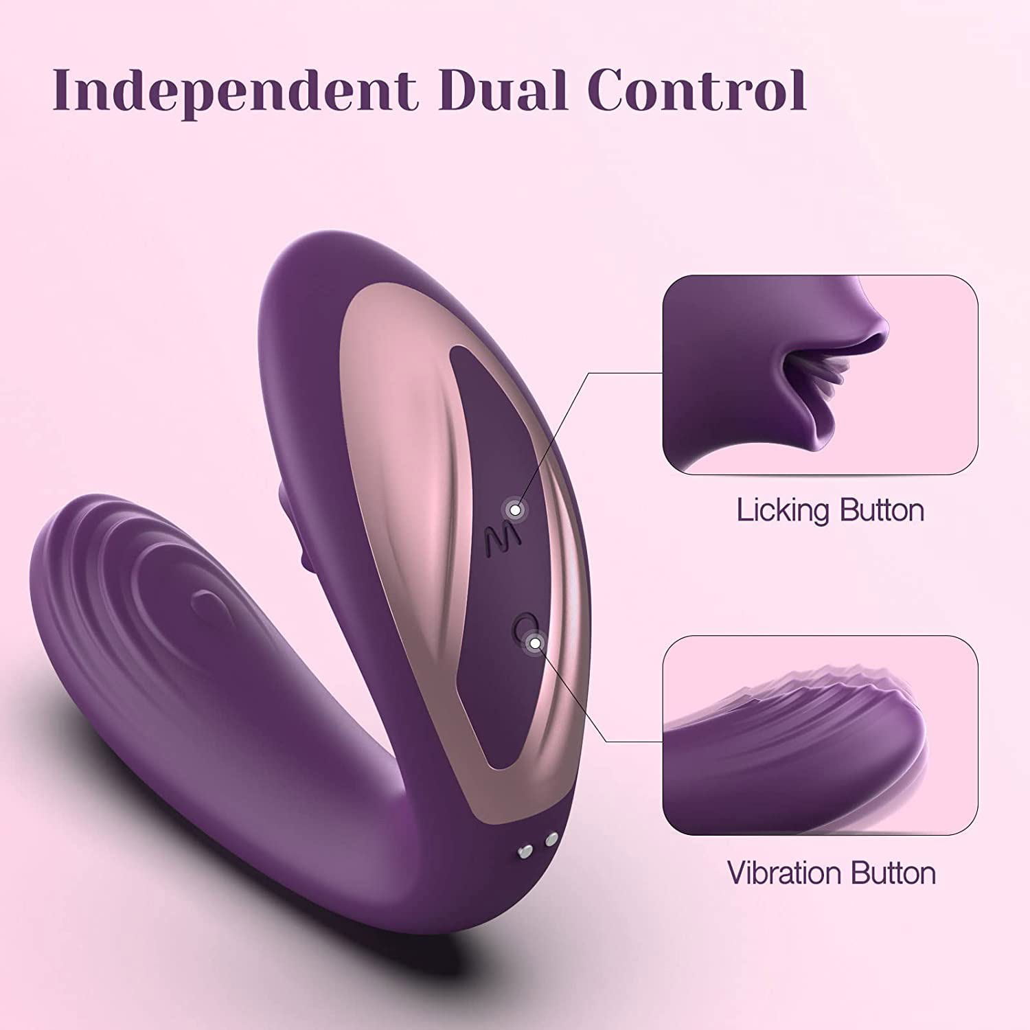 Tracy's Dog - Clitoral Sucking Vibrator OG Pro 2 - Purple - EasyToys