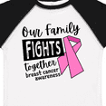 thumbnail image 4 of Inktastic Our Family Fights Together Breast Cancer Awareness Boys or Girls Toddler T-Shirt, 4 of 5