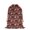 Red Christmas Animal, variant on Christmas Bags Drawstring,Red Christmas Candy Cane Pattern Large Xmas Christmas Gift Bags,Reusable for Xmas and New Year Party Favors and Supplies,27.6" X 19.7"